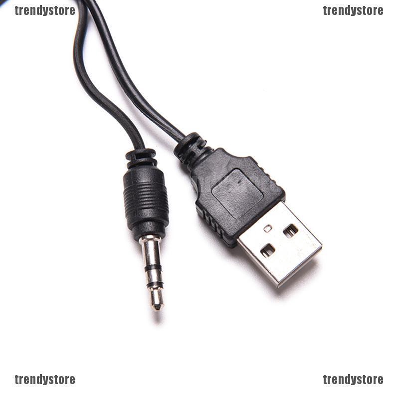 Cáp âm thanh chuyển chuẩn 3.5mm USB sang Mini USB cho loa MP3 / 4