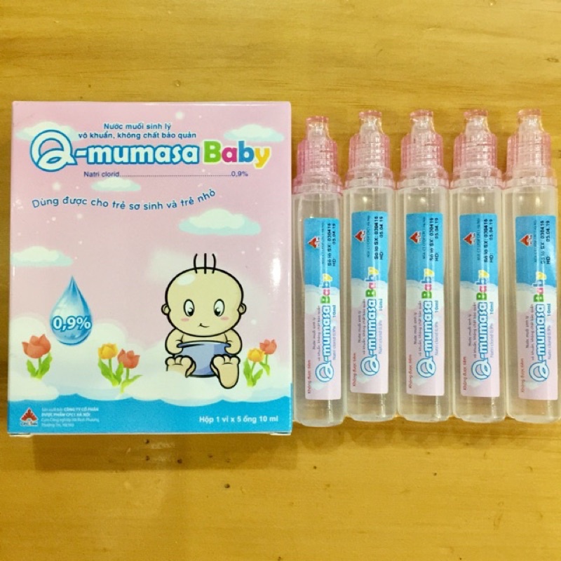 Nước muối sinh lý dạng tép -Qmumasa