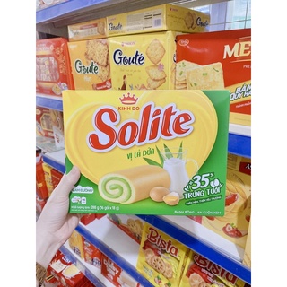 BÁNH BÔNG LAN SOLITE KINH ĐÔ VỊ LÁ DỨA/DÂU