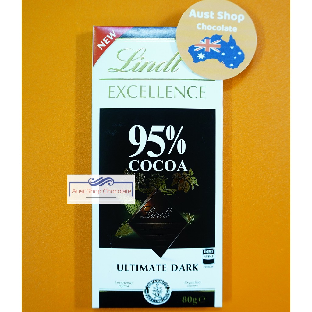 Chocolate Đen Lindt Excellence Hàng Úc - Socola Đắng 70% - 99% - Dark Chocolate Lindt - Aust Shop Chocolate