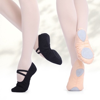 Đen giày múa ba lê thiết kế xinh xắn cho bé gái
