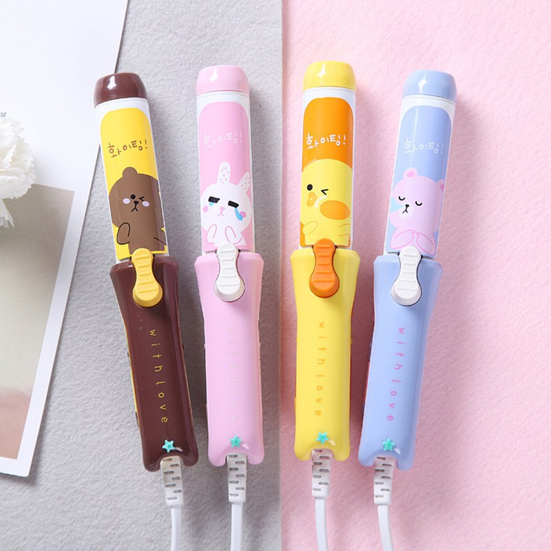 Máy Uốn Duỗi Tóc Mini 2 In 1 Hình Thú Cute (Full Box) |shopee. Vn\mockhoa55