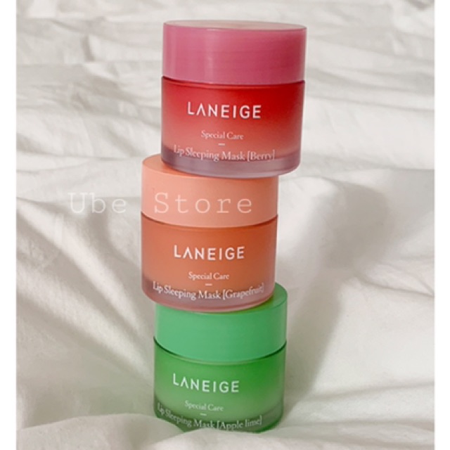 (KÈM BILL) MẶT NẠ NGỦ MÔI LANEIGE LIP SLEEPING MASK 8G/20G #SALE_OFF_60%