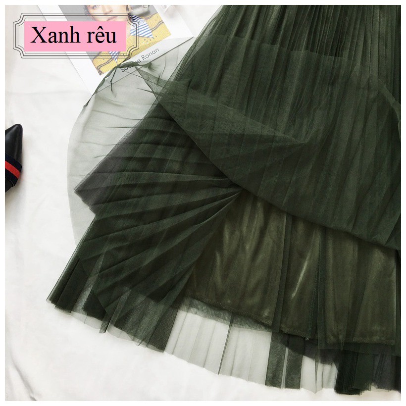 Chân váy xếp ly lưới max đẹp V0011 | BigBuy360 - bigbuy360.vn