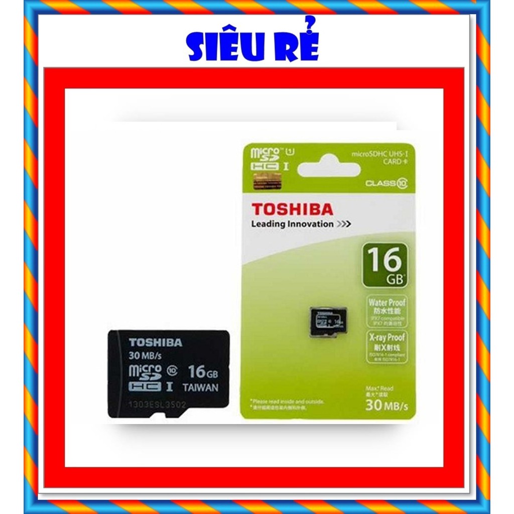 Thẻ nhớ Toshiba 16GB,32G M203 Tốc độ cao 85MB/s