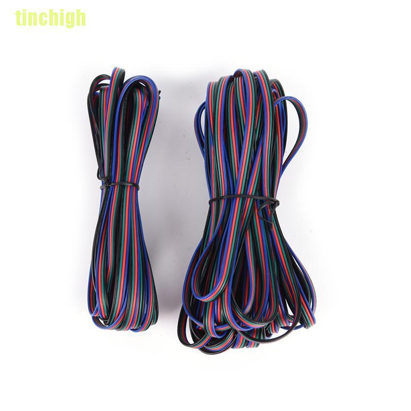 Cáp Mở Rộng 5m / 10M 4-Pin Rgb Cho LED 3528 / 5050