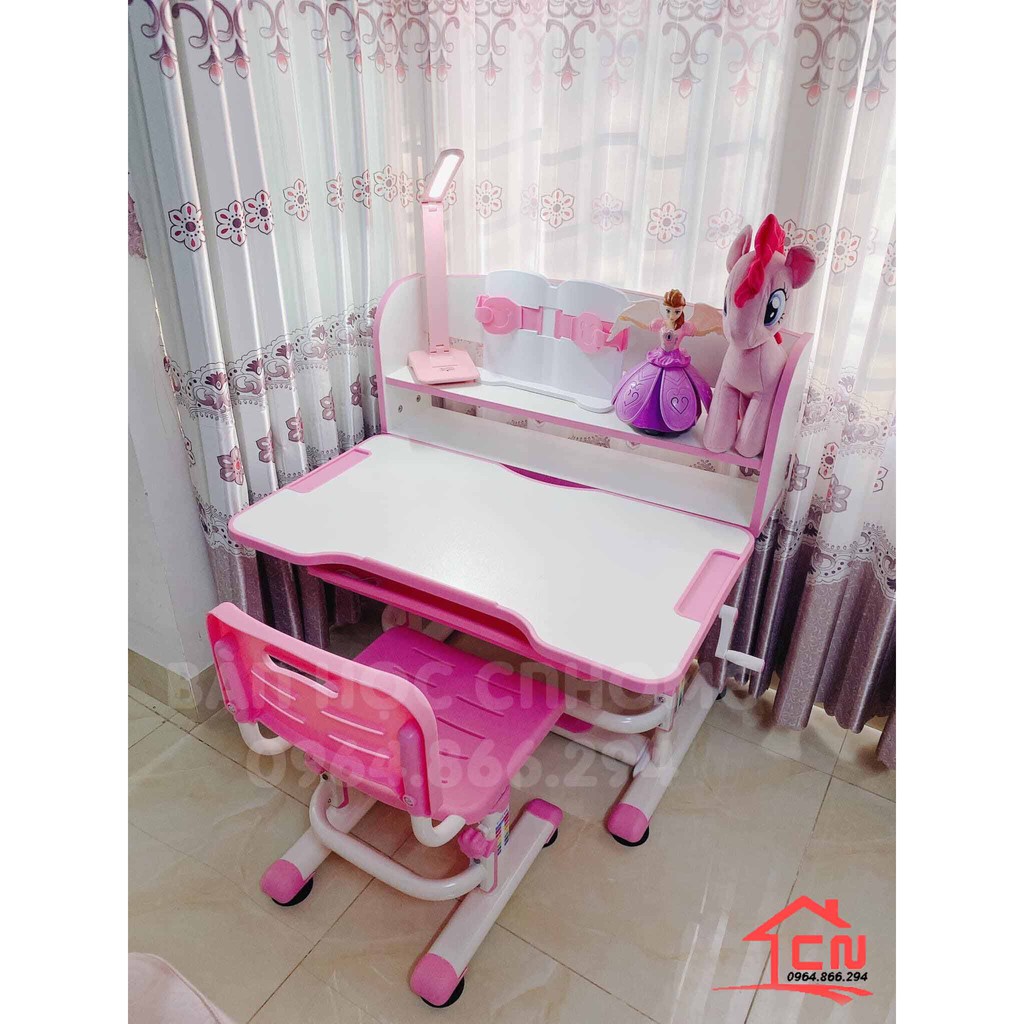 Bộ bàn ghế cho bé chống gù chống cận thông minh CnHome R8 🎁𝑭𝑹𝑬𝑬𝑺𝑯𝑰𝑷🎁TẶNG ĐÈN HỌC, ĐỆM NGỒI, CHỐNG CẰM VÀ KẸP GIỮ SÁCH | BigBuy360 - bigbuy360.vn