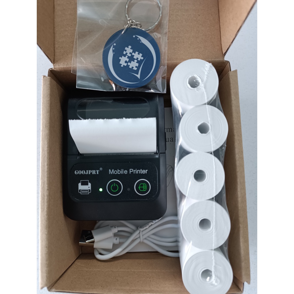 Máy in hóa đơn, card điện thoại cầm tay mini dành cho điện thoại Android như Samsung, Oppo, Vivo, Huawei,Xaomi,..