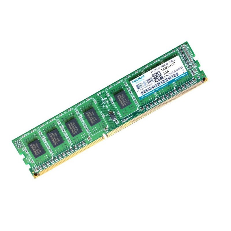 Ram PC Kingmax _Kingston  Elpida 2Gb DDR3 buss 1333 1600 mhz bh 12 tháng