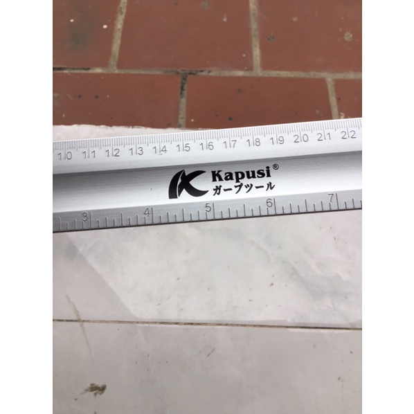 Thước Ke góc vuông bằng nhôm 30cm Kapusi