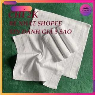 Khăn lau đa năng 2k 20x20 cm 100% cotton dùng , lau ly , lau cốc , khăn ăn , bán lỗ xin đánh giá 5 sao