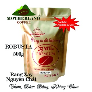 Cà phê rang xay nguyên chất Robusta Motherland 500G
