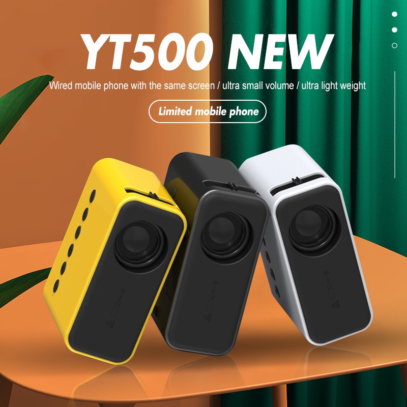 Máy ChiếU Mini YT500 Di ĐộNg Có ĐèN LED Cho Bé 1080P Full HD