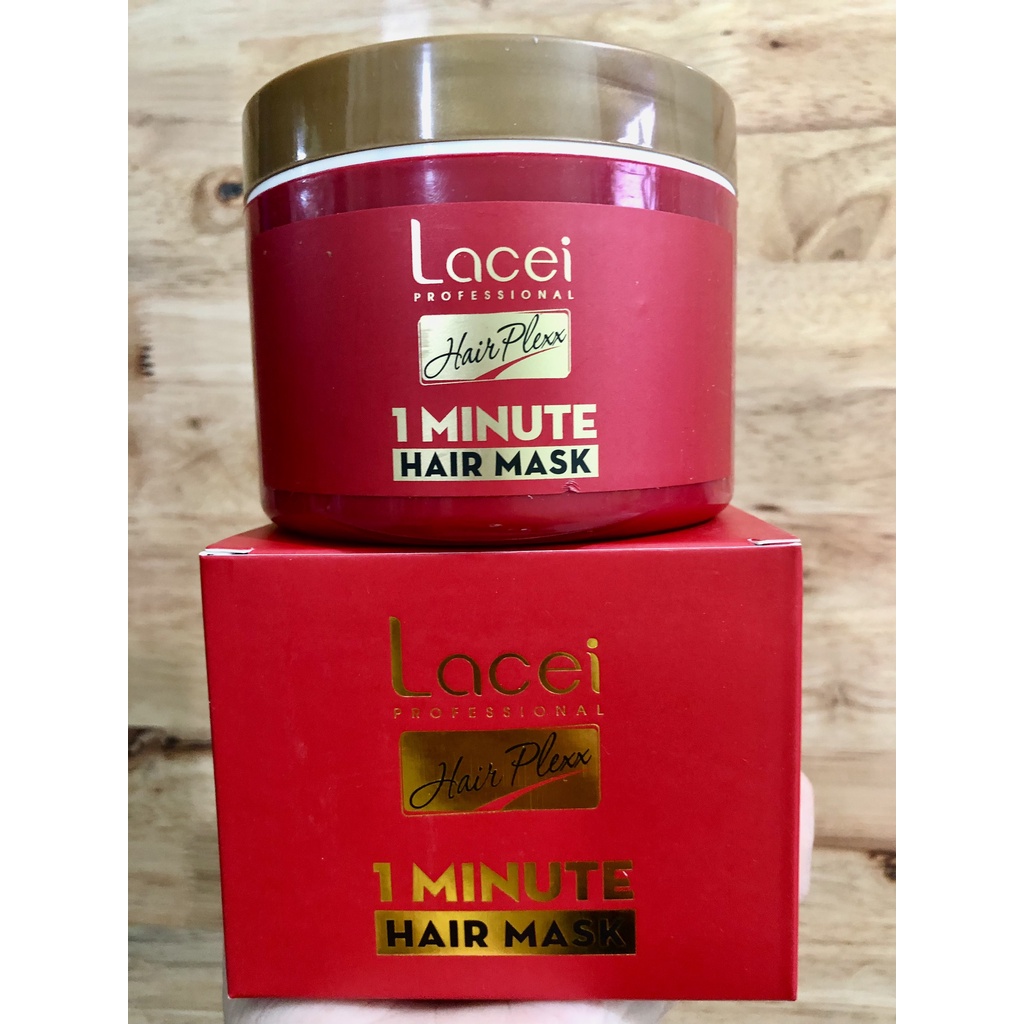 HẤP DẦU PHỤC HỒI TÓC LACEI 1 PHÚT HAIR PLEXX MASK 300ML / Hấp Ủ Tóc Lacei
