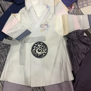 Hanbok bé trai chuẩn xuất Hàn hanbok cho bé xịn đẹp . Ảnh tự chụp có sẵn