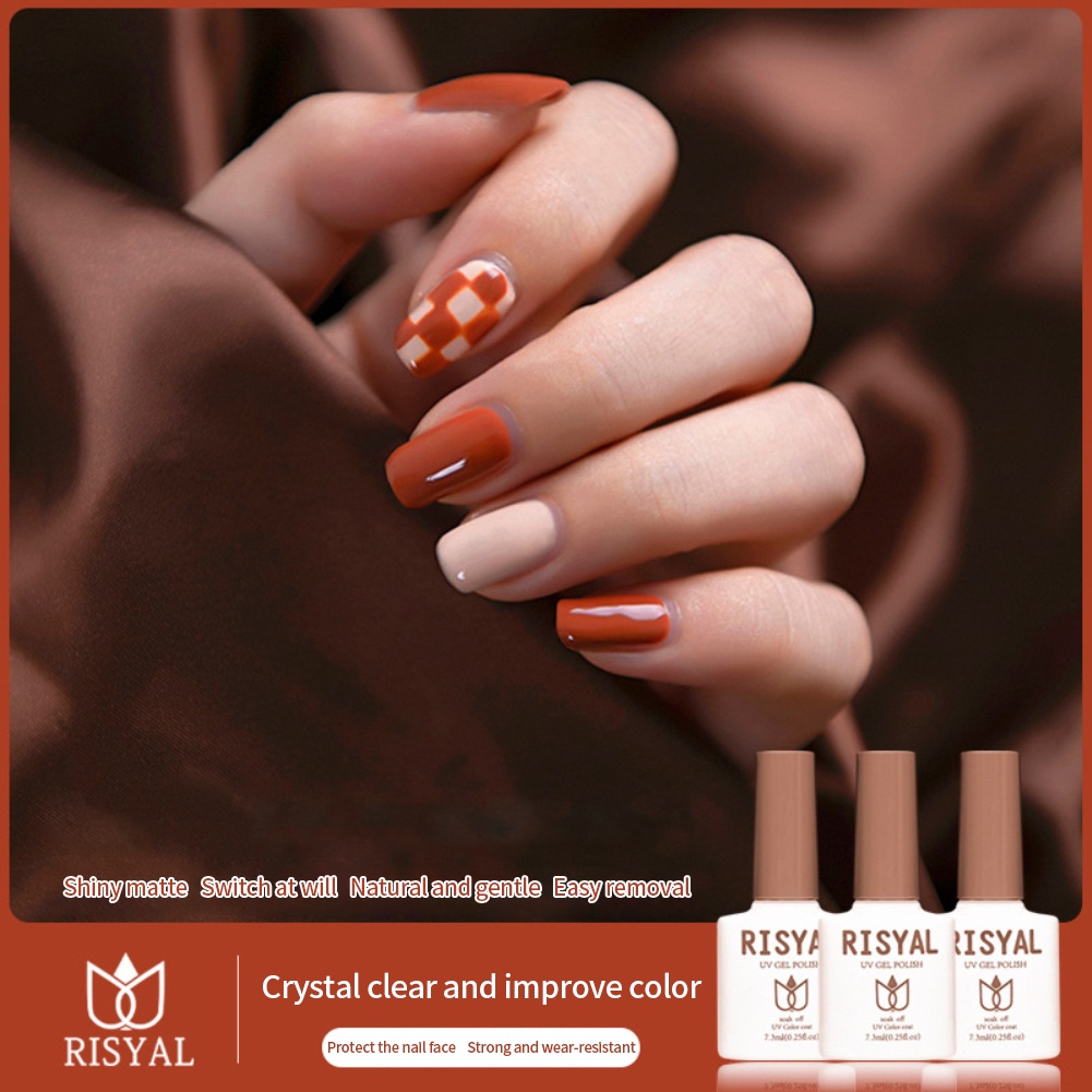 Keo Phủ Móng Tay Bán Vĩnh Viễn 7ml Chuyên Dụng Cho Salon Làm Móng