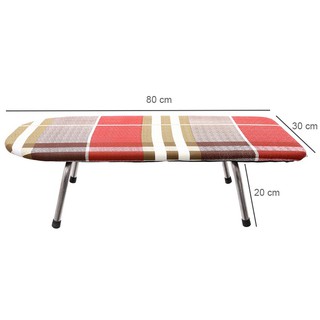 Bàn ủi quần áo dạng ngồi kích thước 30*80 cm, chân inox, Shop giao màu ngẫu nhiên