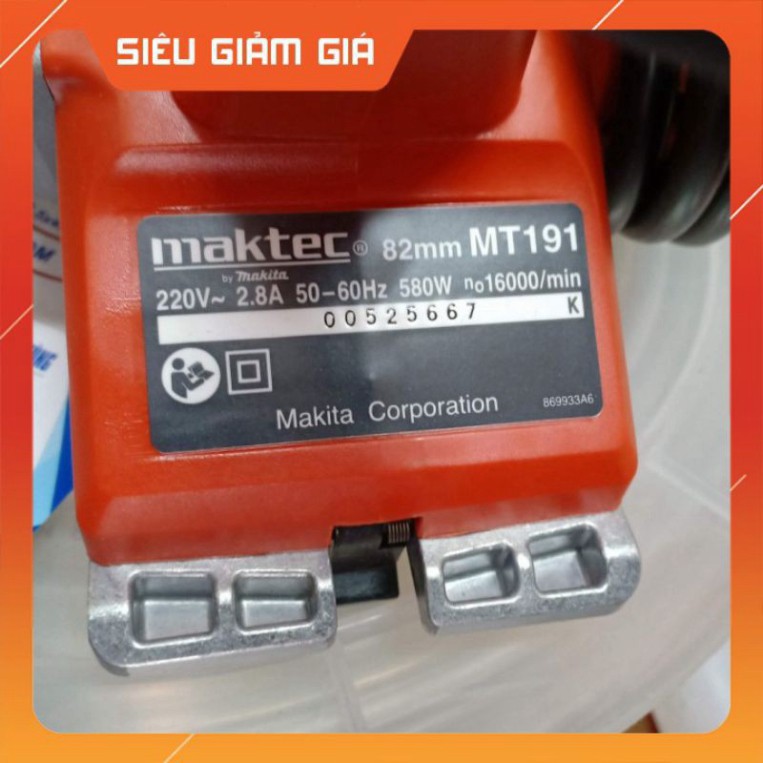 Máy bào gỗ Maktec MT191 chuyên dụng, chất liệu cao cấp, rắn chắc chịu được va đập bảo hành 6 tháng