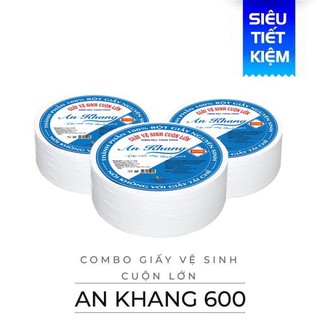 Giấy vệ sinh cuộn lớn An Khang