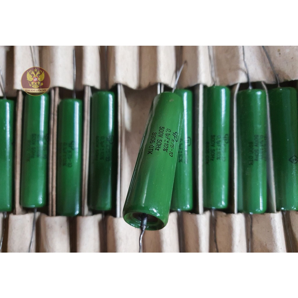 Tụ dầu Nga 0,1uf 500v