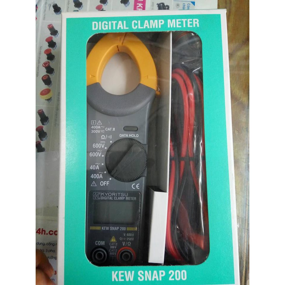 Ampe kìm kew snap 200 kioritsu