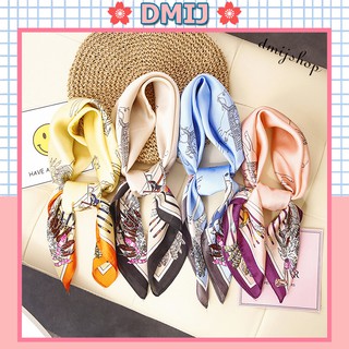 Khăn turban bandana làm áo ngực quàng cổ họa tiết hoa văn
