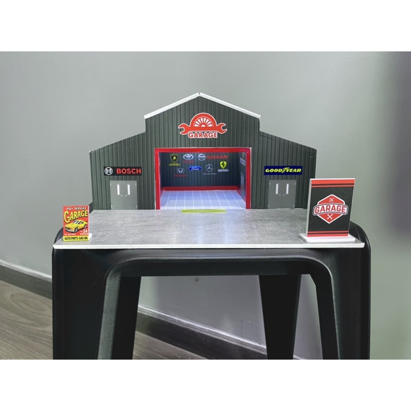 Mô hình garage 1/64