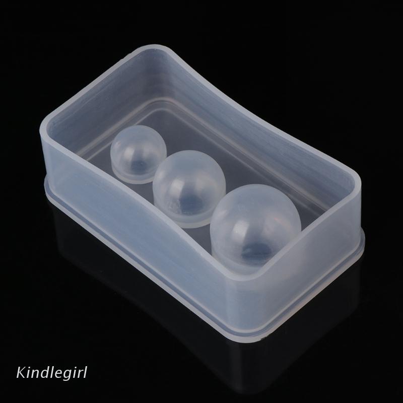 Khuôn Silicone Tạo Hình Quả Cầu Làm Trang Sức Thủ Công