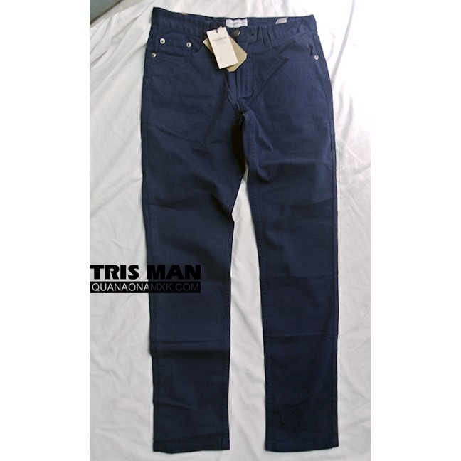 QUẦN KAKI GIẢ JEAN MÀU NAVY PULL