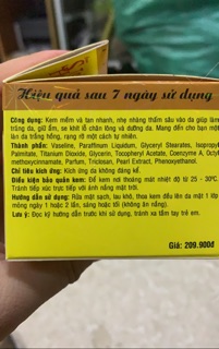 Kem dưỡng trắng giữ ẩm sh today ( 25g )
