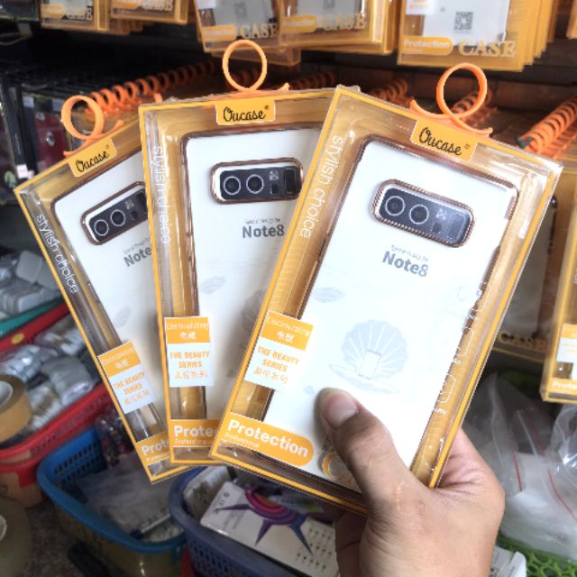 Ốp Dẻo Vu Case viền xi Samsung Galaxy Note 8