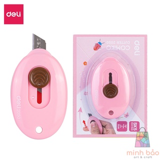 DAO RỌC GIẤY MINI 35MM DELI E2050