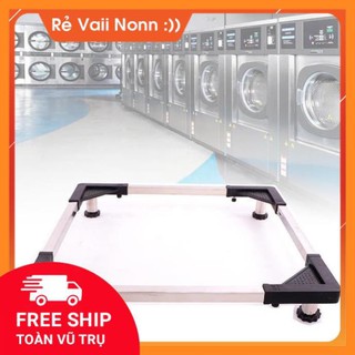 Kệ Chân Đế Để Tủ Lạnh Máy Giặt Đa Năng Không Bánh xe – có thể tăng giảm kích cỡ phù hợp mọi dòng máy hiện nay