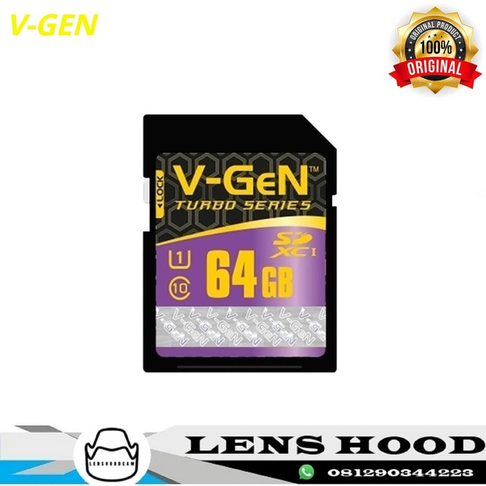 Bộ Nhớ Sdhc V Gen 64gb Turbo Series / V-Gen | BigBuy360 - bigbuy360.vn