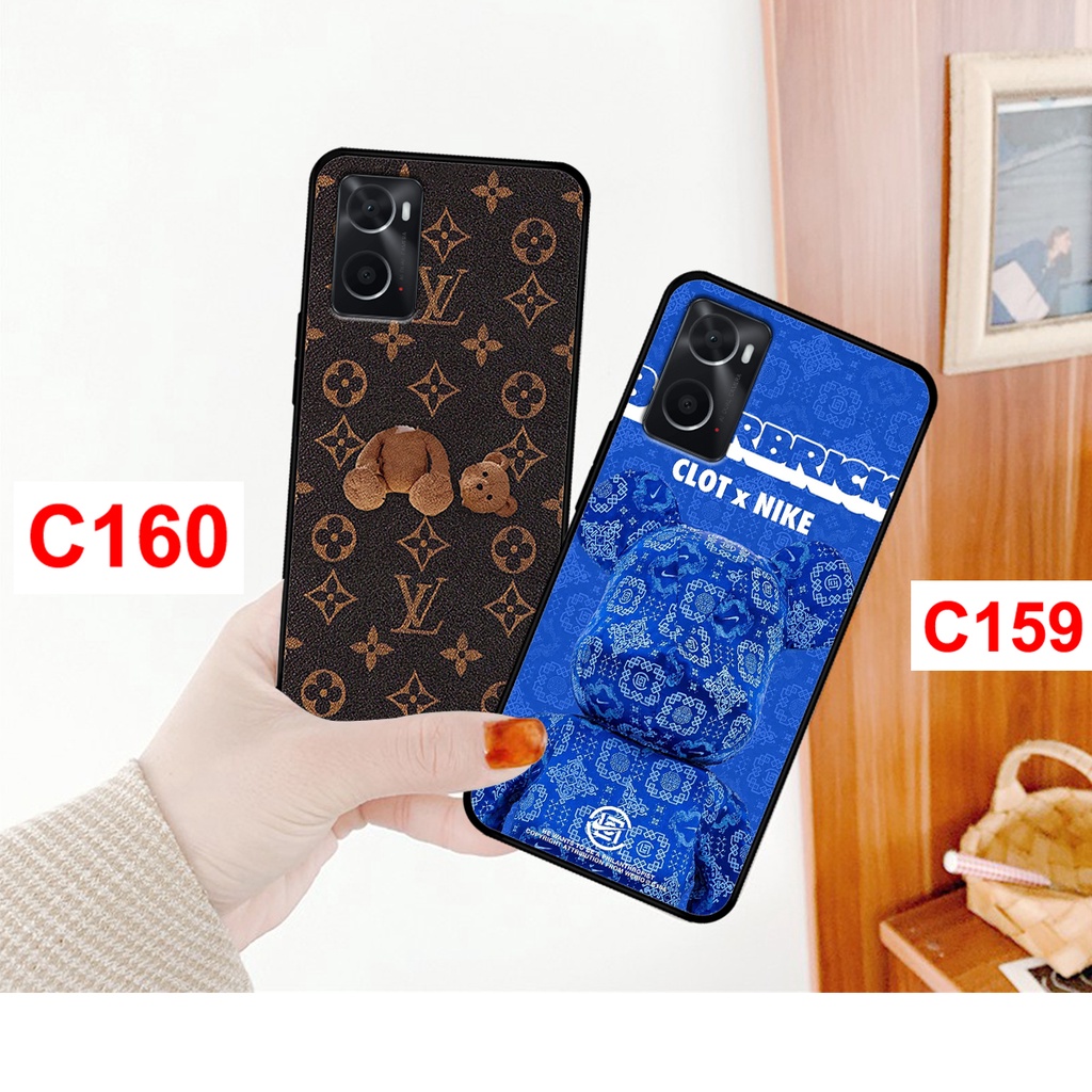 Ốp lưng Oppo A36 - Oppo A76 in hình gấu bearbrick thời trang cao cấp. ốp oppo A36 - A76 rẻ bền đẹp.