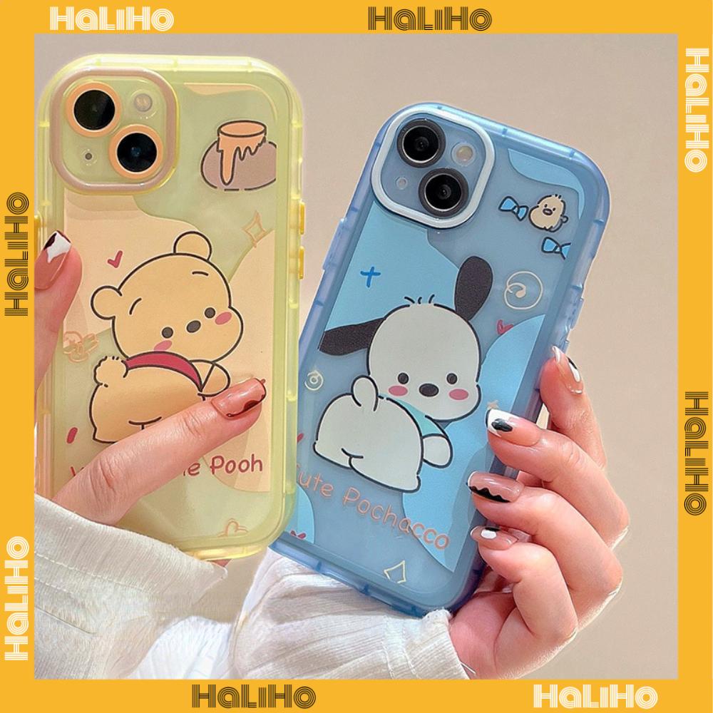 Ốp điện thoại silicone dẻo trong suốt hoạt hình thích hợp cho iPhone 11 Pro Max 13 Pro Max 12 Pro Max 7Plus XR XS Max