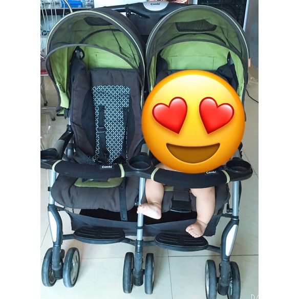 Xe đẩy đôi combi thanh lý