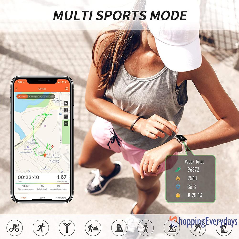 Đồng Hồ Đeo Tay Thông Minh Chống Nước Đo Nhịp Tim Sh Id205L