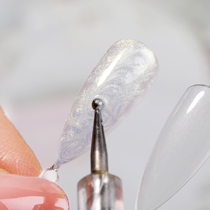 Sơn móng tay gel uv UR SUGAR ánh nhũ lấp lánh trang trí thủ công 7ml