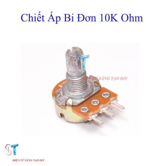 Chiết Áp Bi Đơn, Đôi 10K, 50k, 100K Ohm