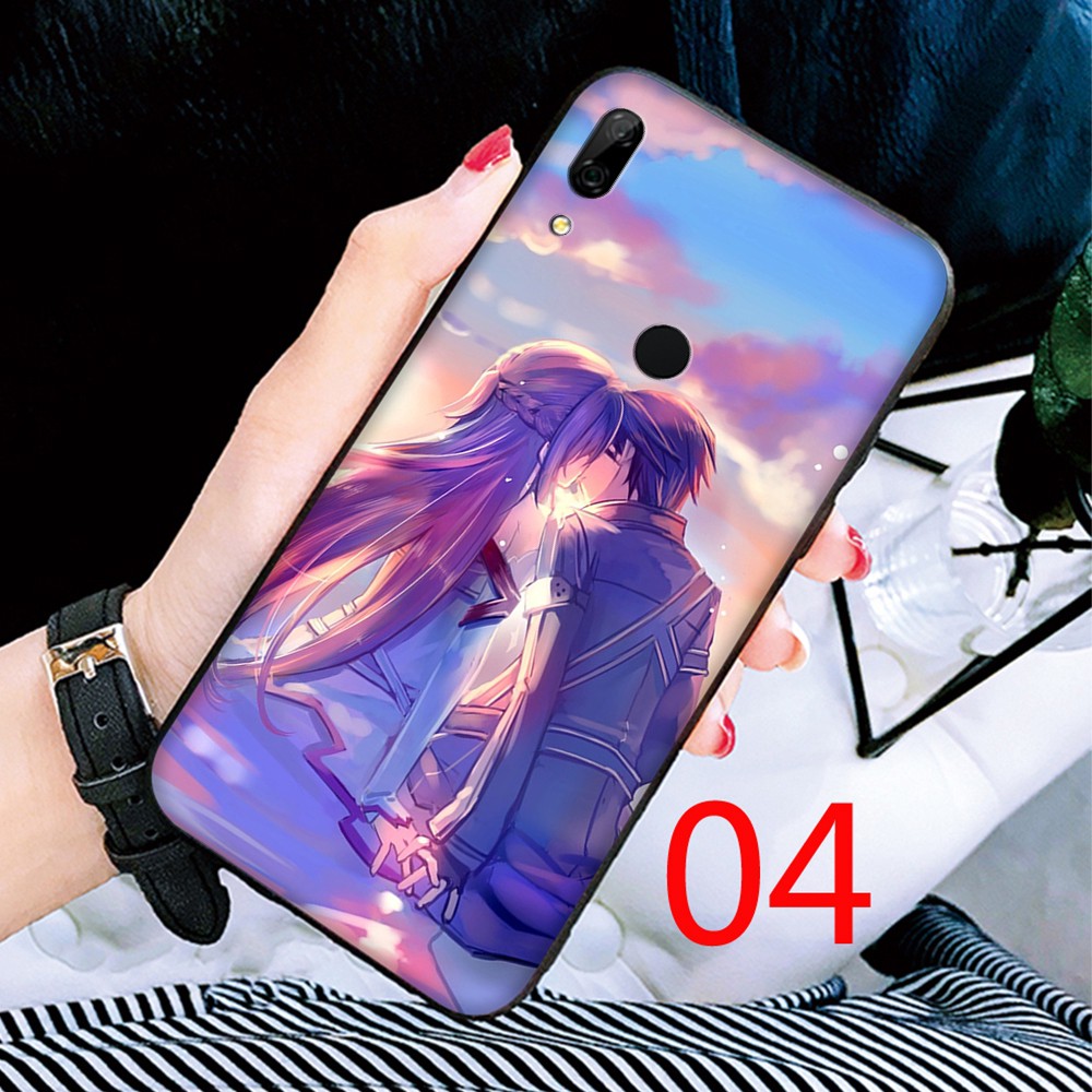 Ốp Lưng Silicone In Hình Sword Art Online Thời Trang Cho Huawei Nova 2 2i 3 3i 4 4e 5i 5t 7 Se Lite