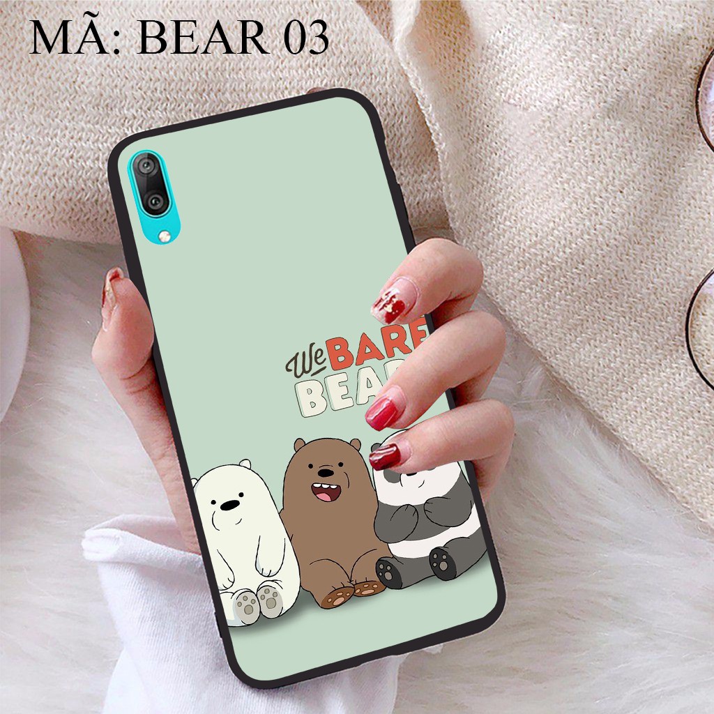 Ốp lưng Huawei Y7 Pro 2019 viền dẻo TPU BST Gia Đình Nhà Gấu