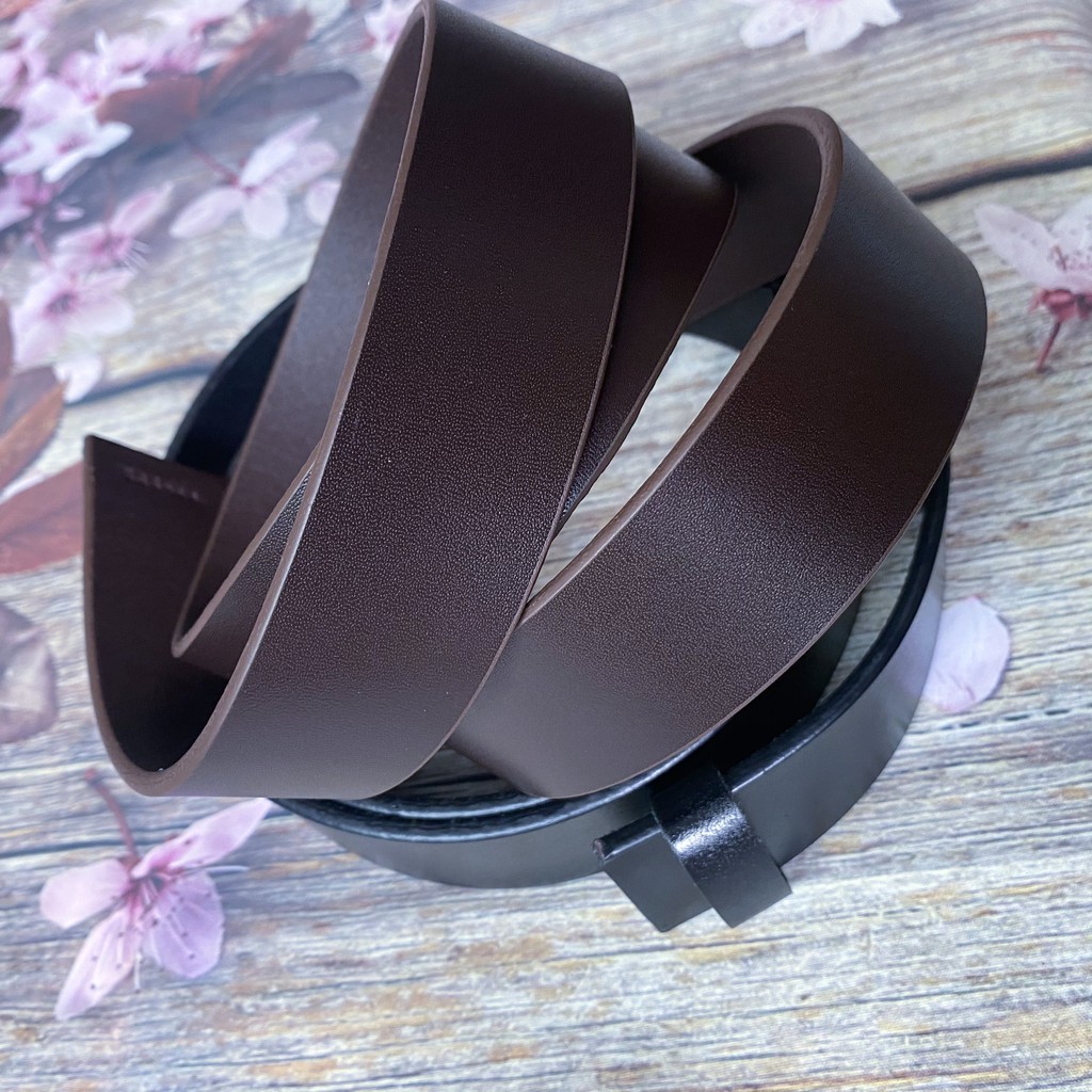 Dây Thắt Lưng Nam Da Bò, bền đẹp, có thể khắc theo yêu cầu