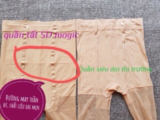 QUẦN TẤT SIÊU DAI 5D MAGIC SIÊU DAI SIÊU TRONG