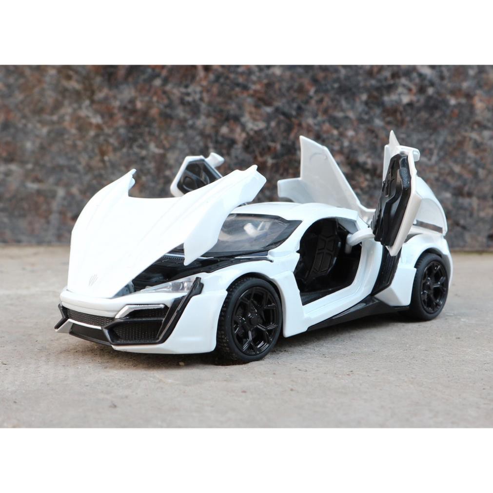 MÔ HÌNH XE KIM LOẠI TỈ LỆ 1:32 CÓ ĐÈN, ÂM THANH, MỞ CỬA LAMBORGHINI, FERRARI, MCLAREN, ... ALBUM3
