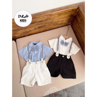 Set yếm đùi bé trai