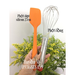 Phới dẹt Silicon 27cm