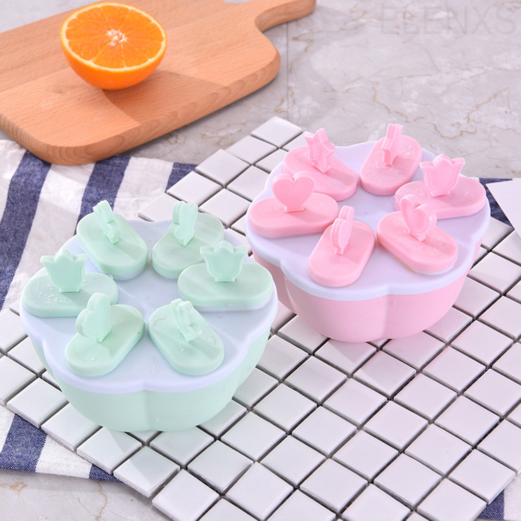 Khuôn làm kem que 8 ngăn tiện dụng