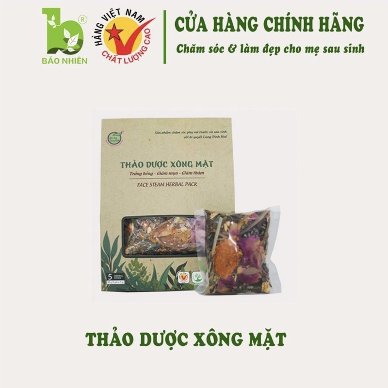 Thảo dược xông mặt Bảo Nhiên