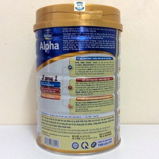 Combo 02 - Dielac Alpha 2 900g - Sữa bột Vinamilk